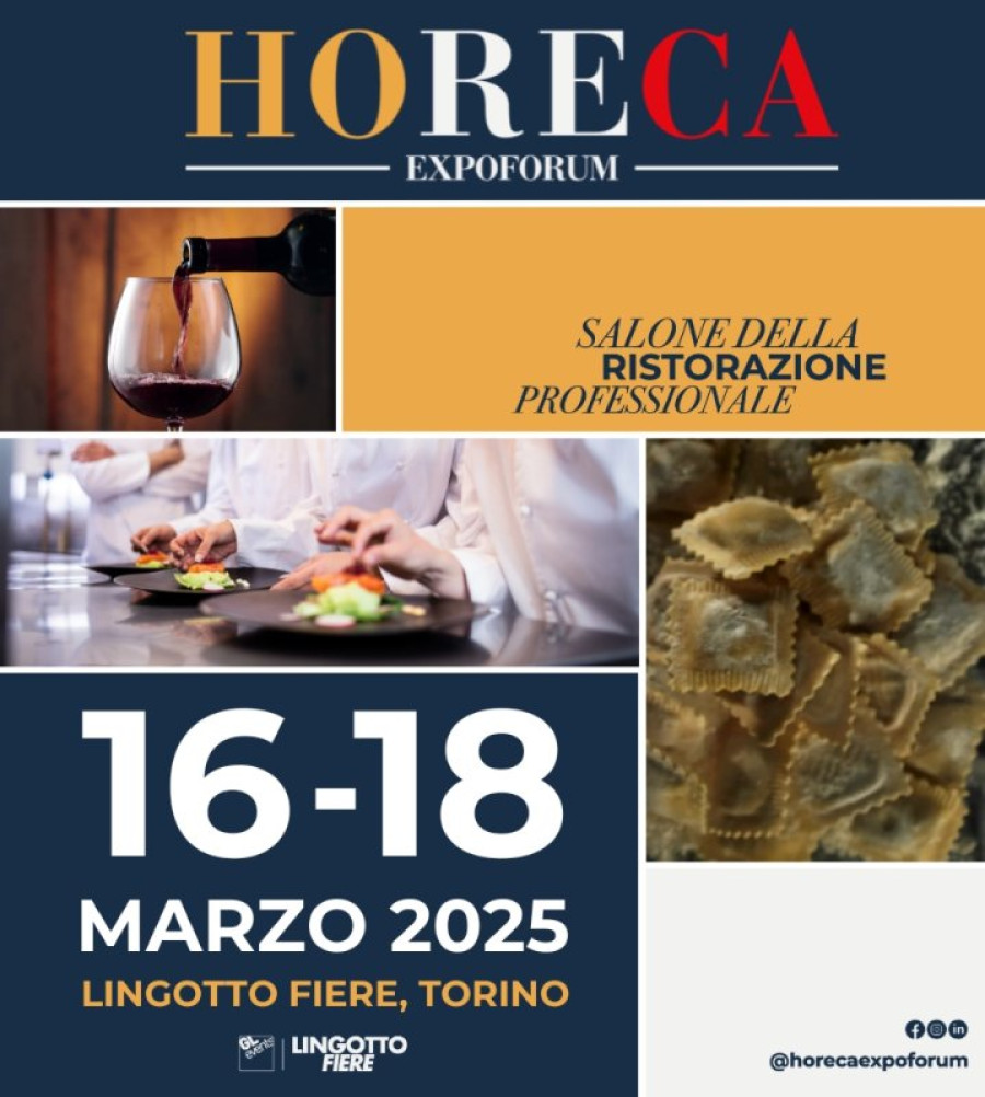 Horeca Expoforum 2026: Torino consolida il ruolo della ristorazione tra innovazione e territorio