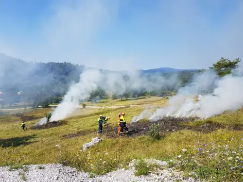 Piemonte, emergenza incendi estesa a tutte le province